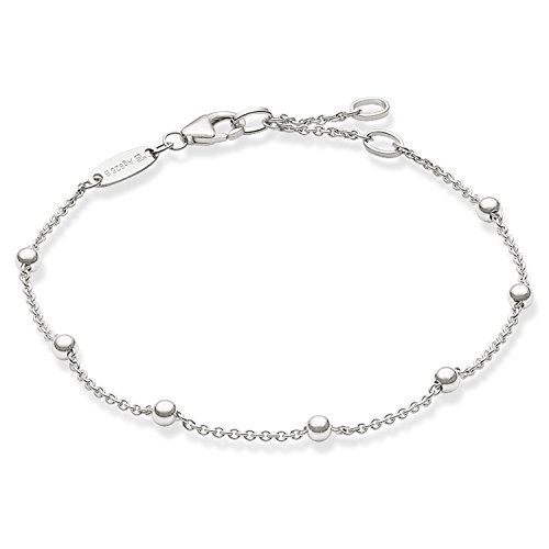 Thomas Sabo Damen Armband Dots 925 Sterling Silber A1328-001-12-L19,5v