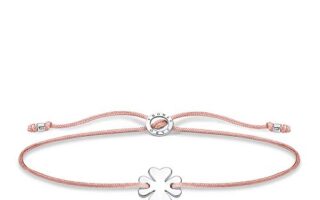 Thomas Sabo Damen Armband Kleeblatt Little Secret 925 Sterling Silber A1995-173-19-L20V